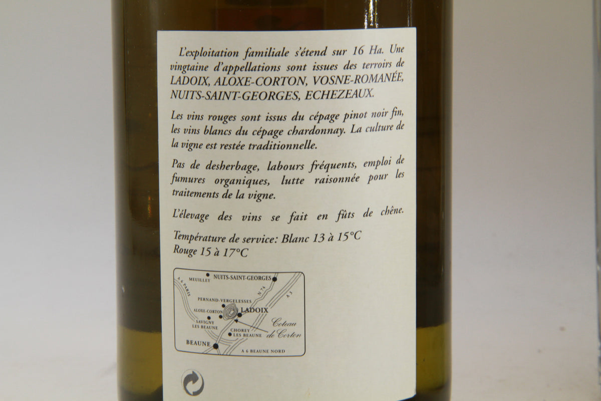 Ladoix 1er Cru " Les Gréchons " **2004 ** Domaine Nudant