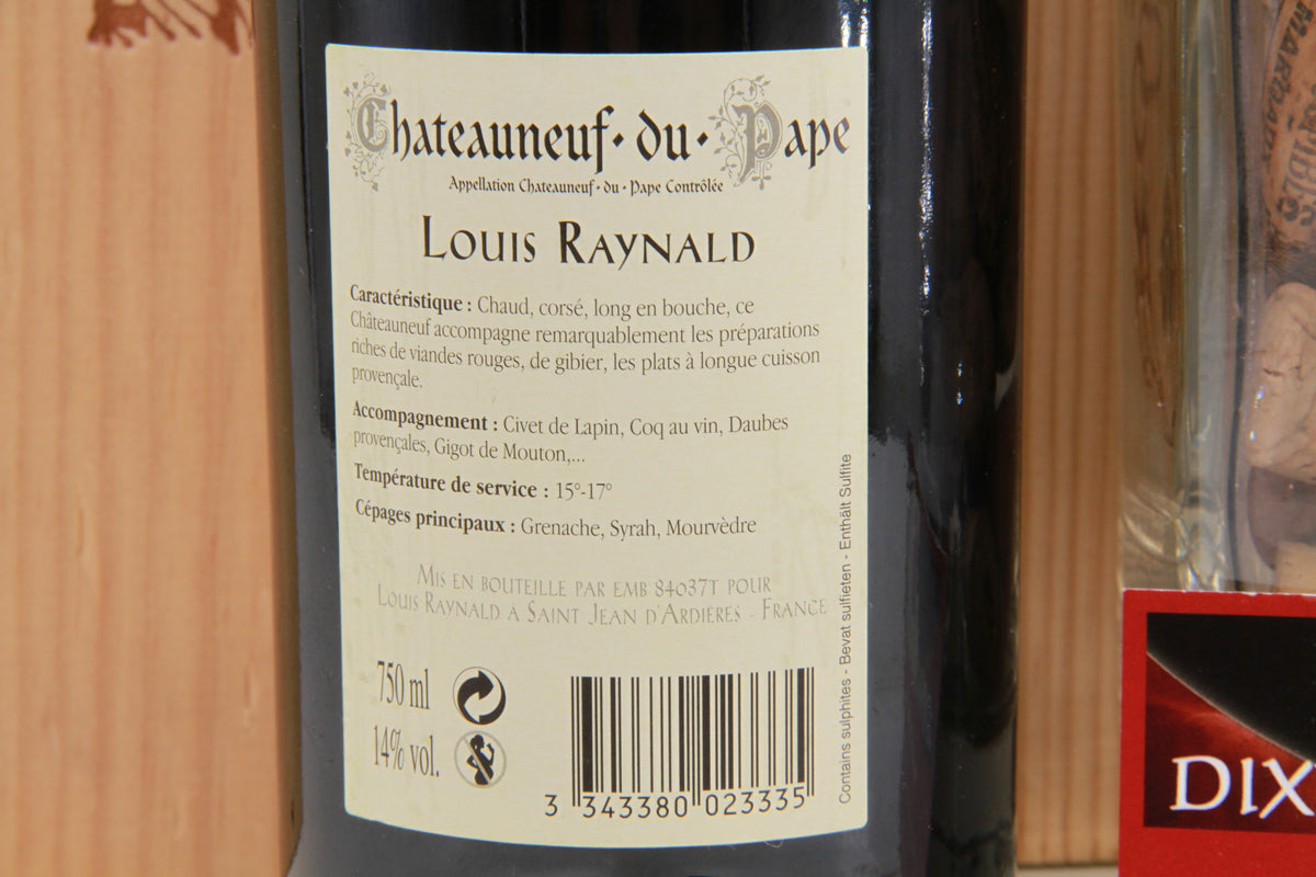 Chateauneuf Du Pape Louis Raynald 2011