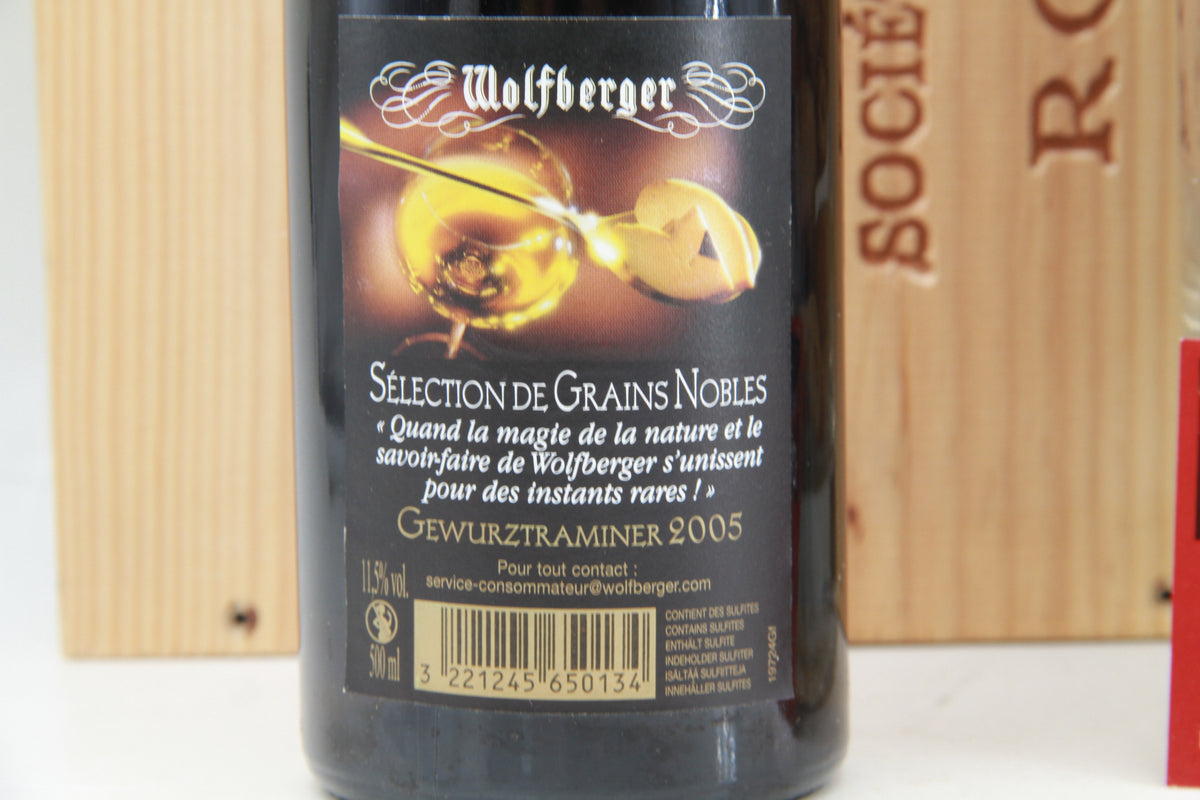 Gewurztraminer Séléction de Grains Nobles Wolfberger. 2005