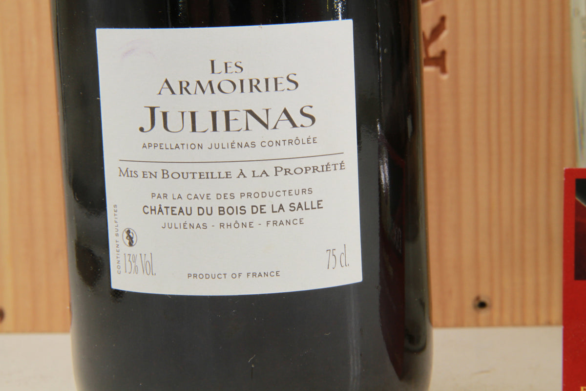 Julienas Les Armoiries Chateau du Bois De La Salle 2009
