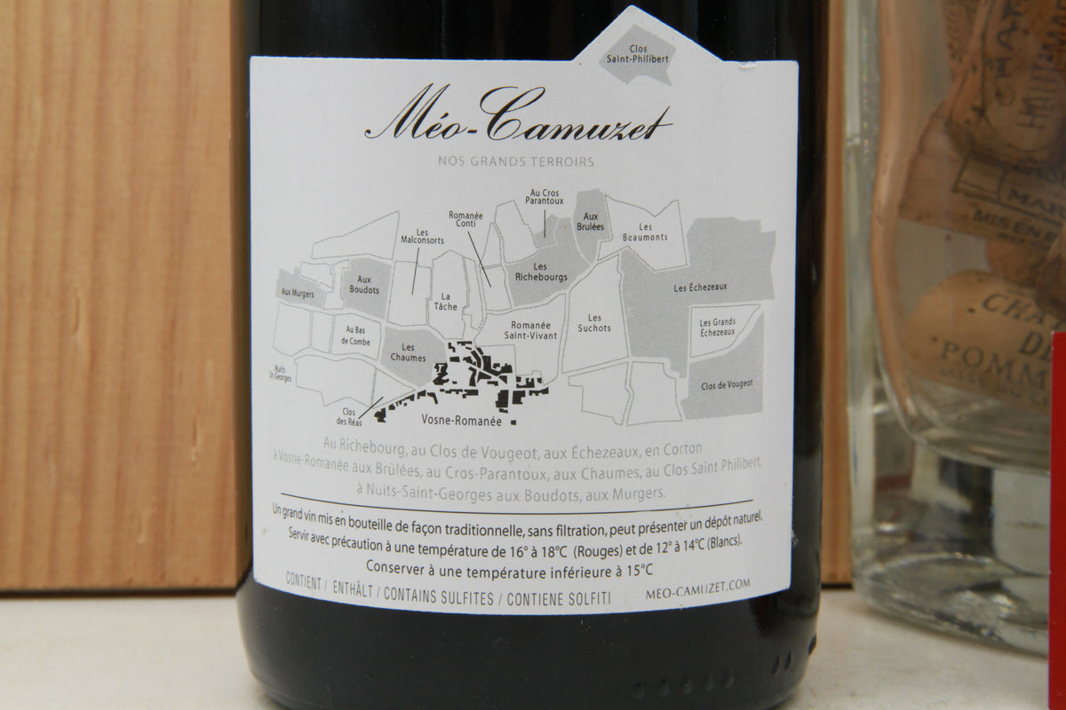 Bourgogne Cuvée Étienne Camuzet 2022. Domaine Méo Camuzet