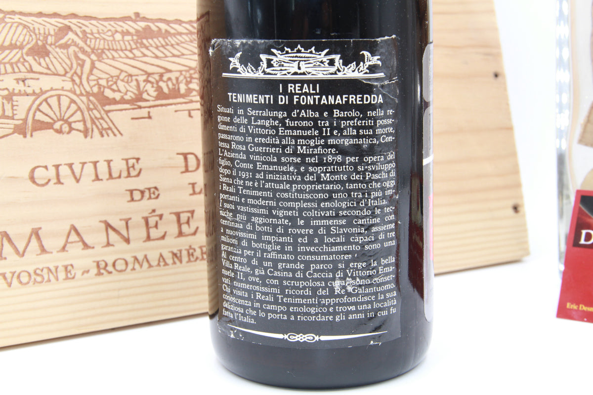 Barbaresco Fontanafredda 1965