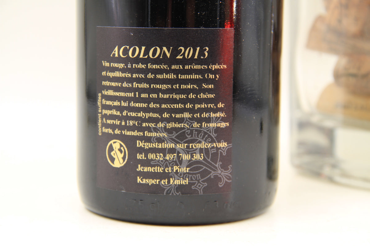 Chateau Bon Baron ** 2013 ** Acolon - Eric-Dixvins