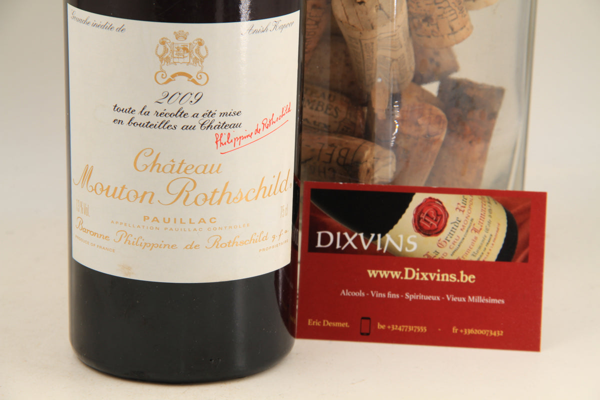 Chateau Mouton Rothschild **2009 ** 1 Grand Cru Classé Pauillac - Eric-Dixvins