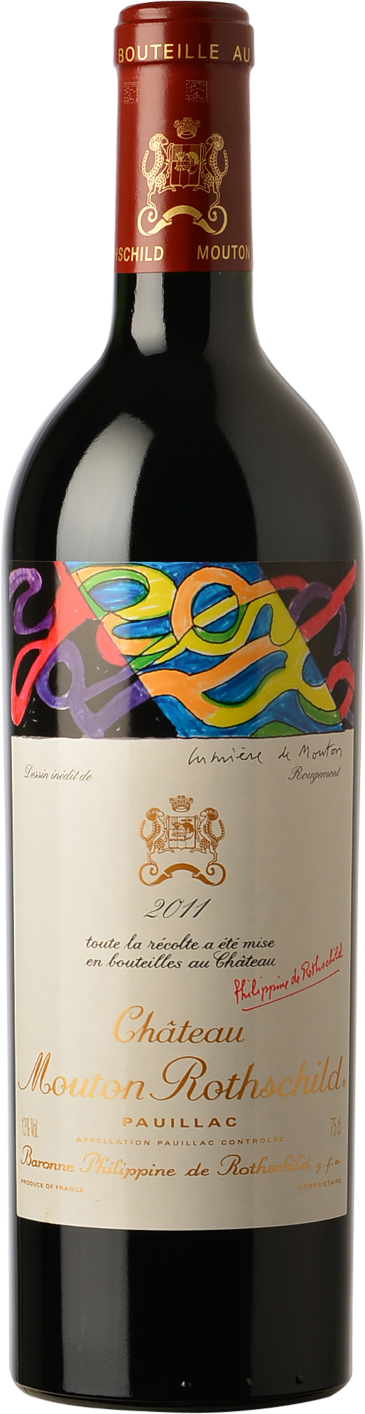 Chateau Mouton Rothschild ** 2011 ** 1er Grand Cru Classé Pauillac. cbo - Eric-Dixvins