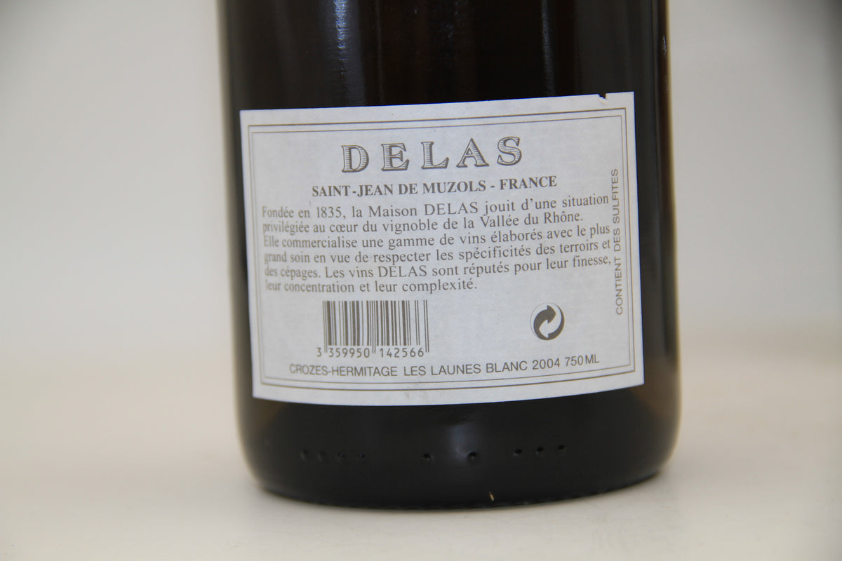 Crozes-Hermitage "Les Launes". ** 2004 ** Delas - Eric-Dixvins