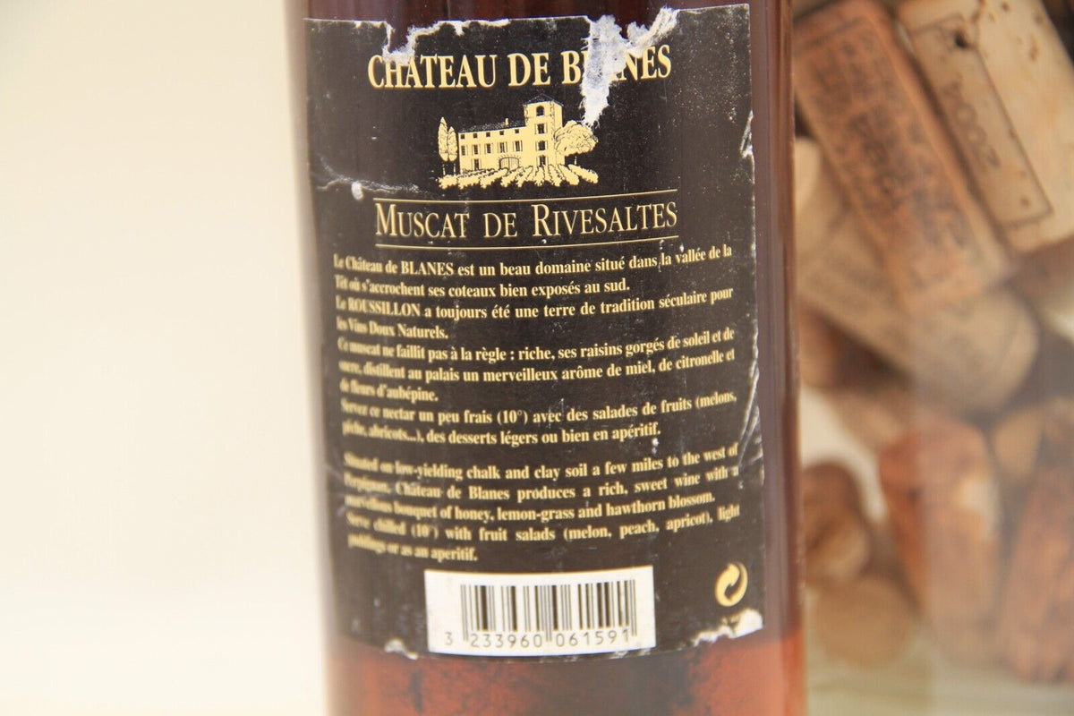 Muscat de Rivesaltes ** 2001 ** Chateau des Blanes - Eric-Dixvins