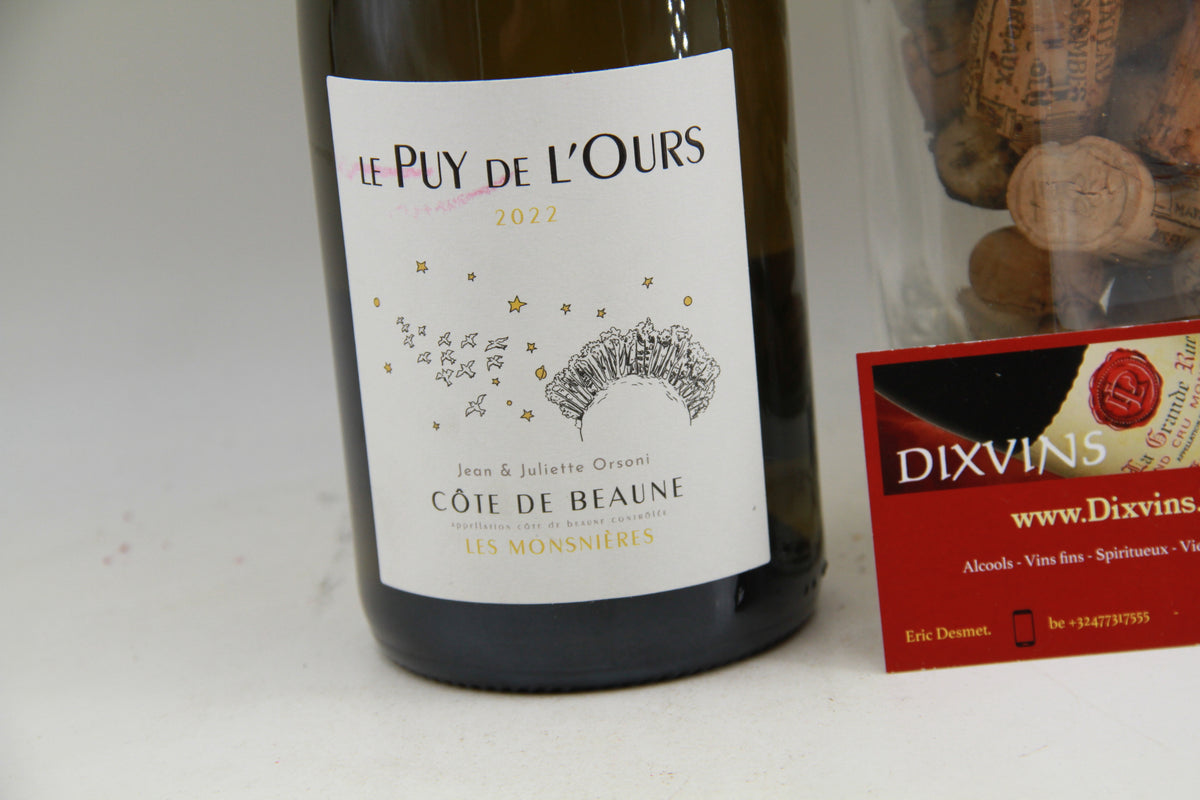 Cote de Beaune Les Monsnières  Le Puy De L'Ours    2022