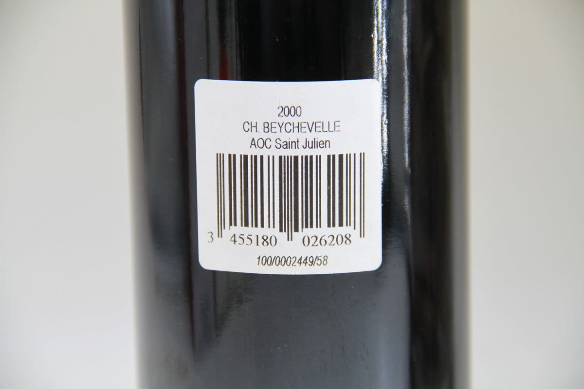 Chateau Beychevelle Grand Cru Classé Saint Julien.  2000