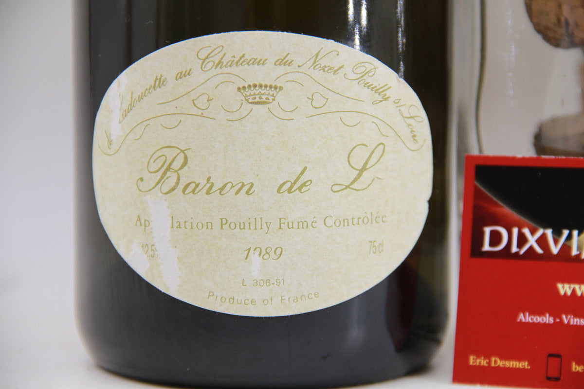 Pouilly Sur Loire  Baron de L  Chateau du Nozet 1989