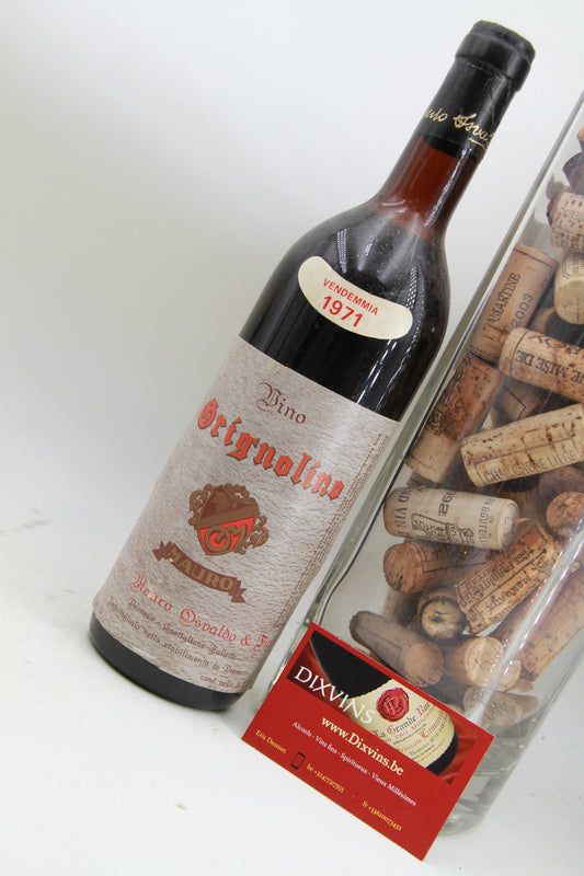 Grignolino.     Mauro Osvaldo & Figli  1971
