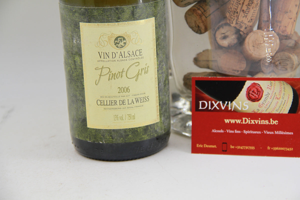 Pinot Gris Cellier de La Weiss.   2006   Alsace