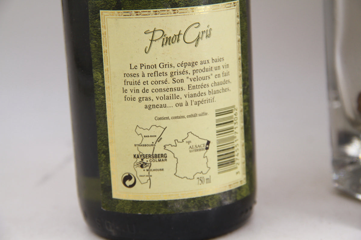 Pinot Gris Cellier de La Weiss.   2006   Alsace