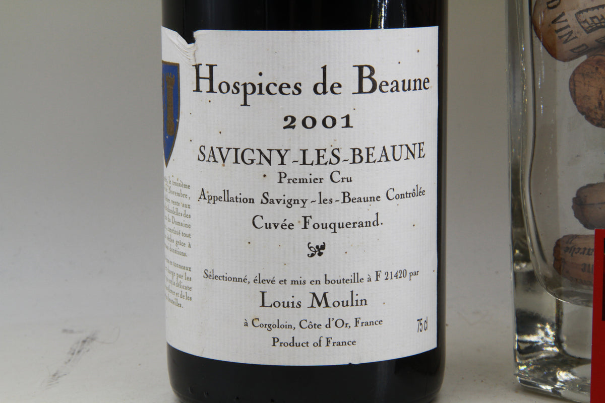 Savigny Les Beaune 1er Cru "Cuvée Fouquerand Hospices de Beaune 2001