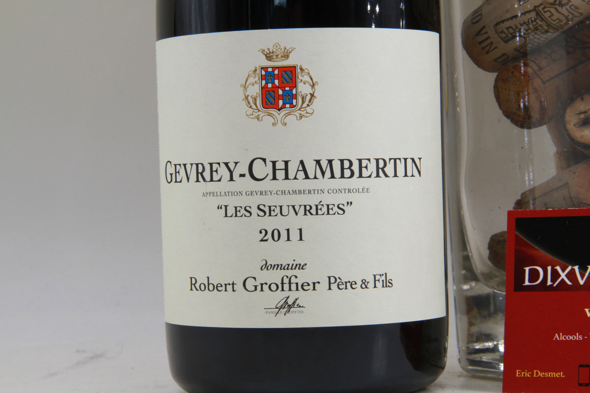 Gevrey Chambertin  "Les Seuvrées" Robert Groffier Père & Fils .  2011