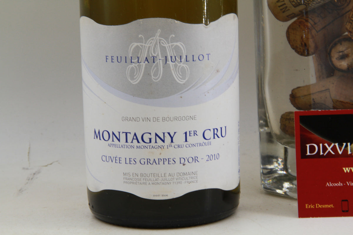 Montagny 1er Cru " Cuvée Les Grappes D'Or  " **2010 ** Domaine Feuillat-Juillot