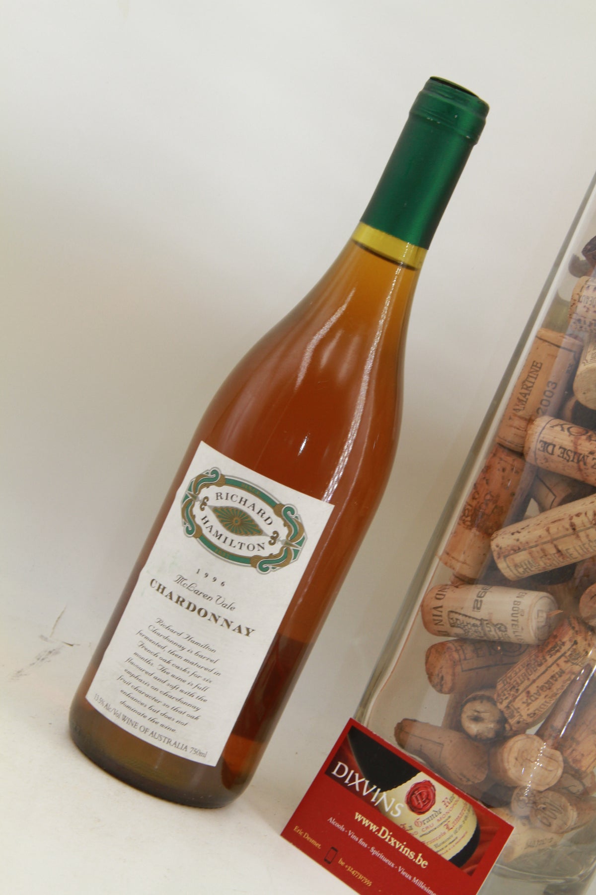 Chardonnay McLaren Vale.  Richard Hamilton  1996      Australie