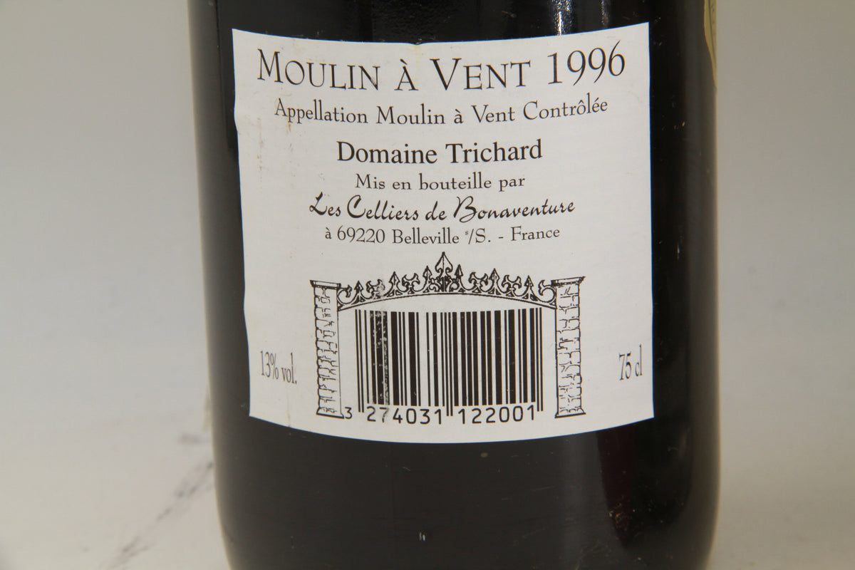 Moulin a Vent    1996  Domaine Trichard