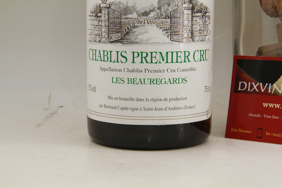 Chablis 1er Cru "Les Beauregards" 1995. B Capdevigne