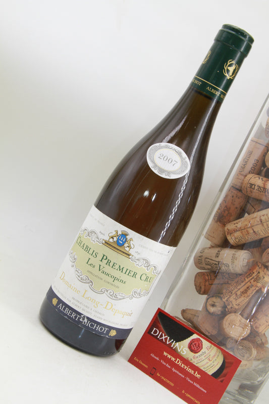Chablis 1er Cru "Les Vaucopins" Abert Bichot. Dom. Long-Depaquit   2007
