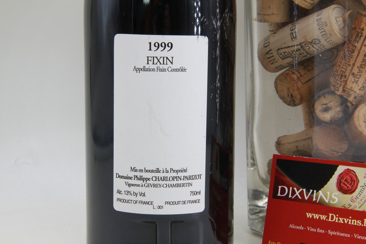 Fixin "Clos De Fixey"  Monopole  Charlopin 1999