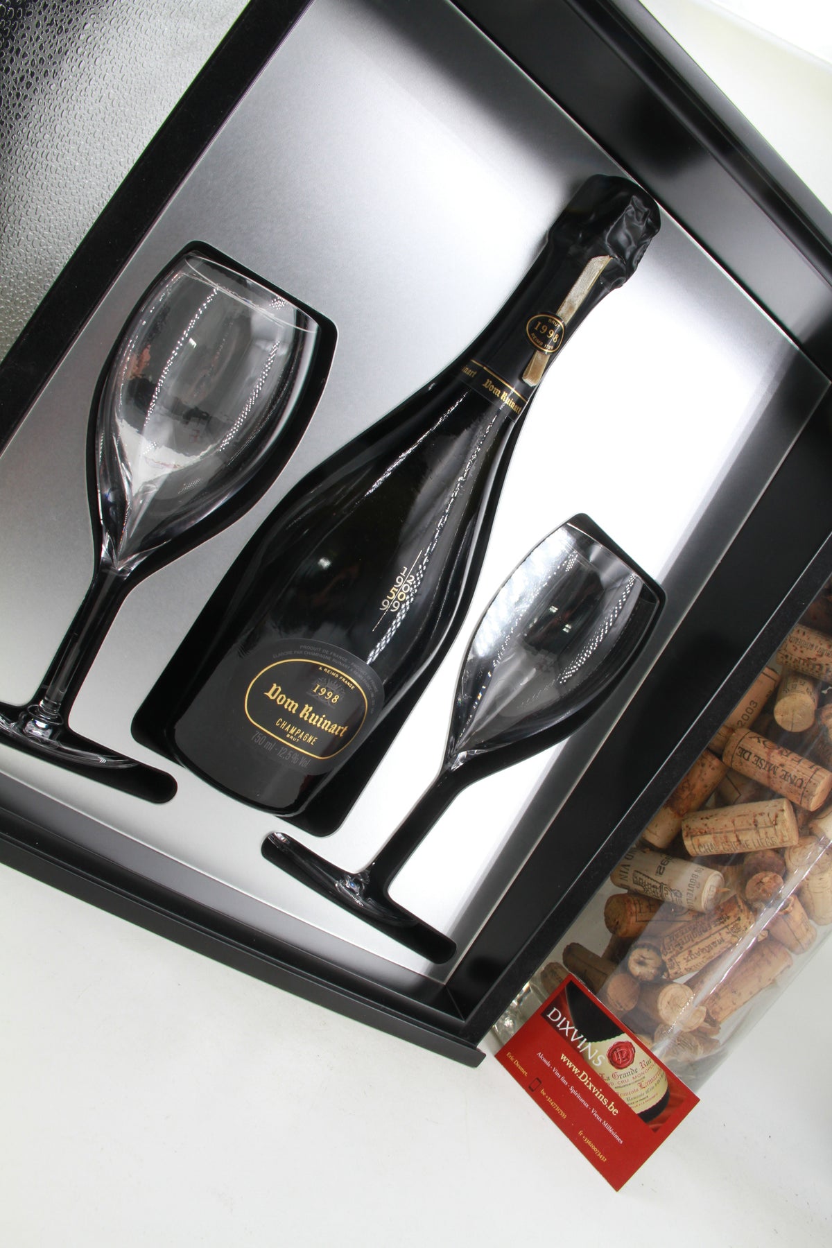 Dom Ruinart   1998 coffret Maarteen Baas
