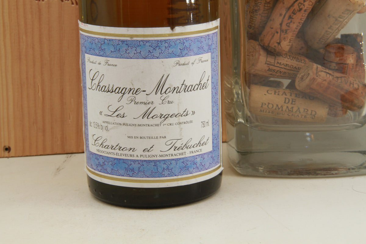 Chassagne Montrachet 1er Cru "Les Morgeots "  Chartron Trébuchet 1993