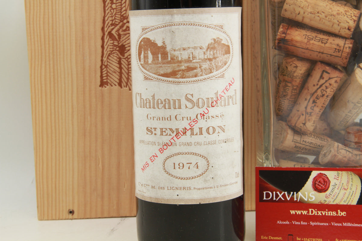 Chateau Soutard     Grand Cru Classé St Émilion  1974