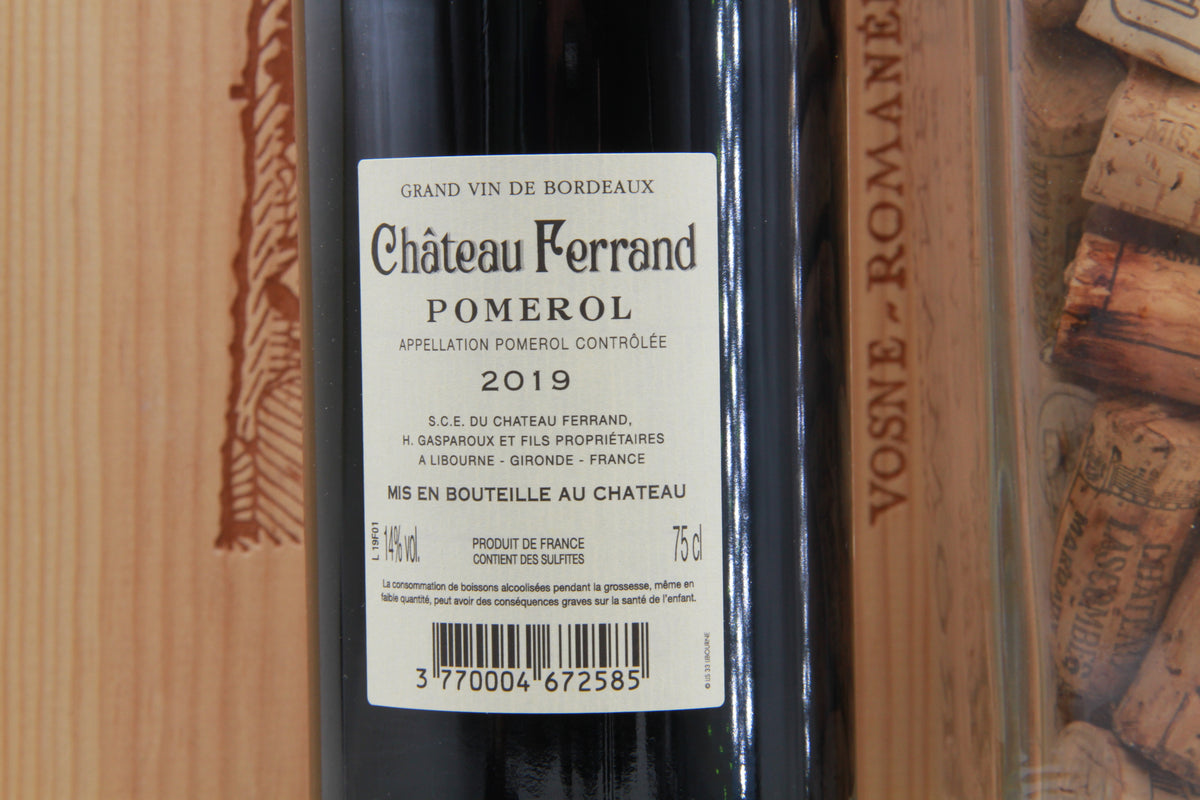Chateau Ferrand   Pomerol.   2019.    75cl