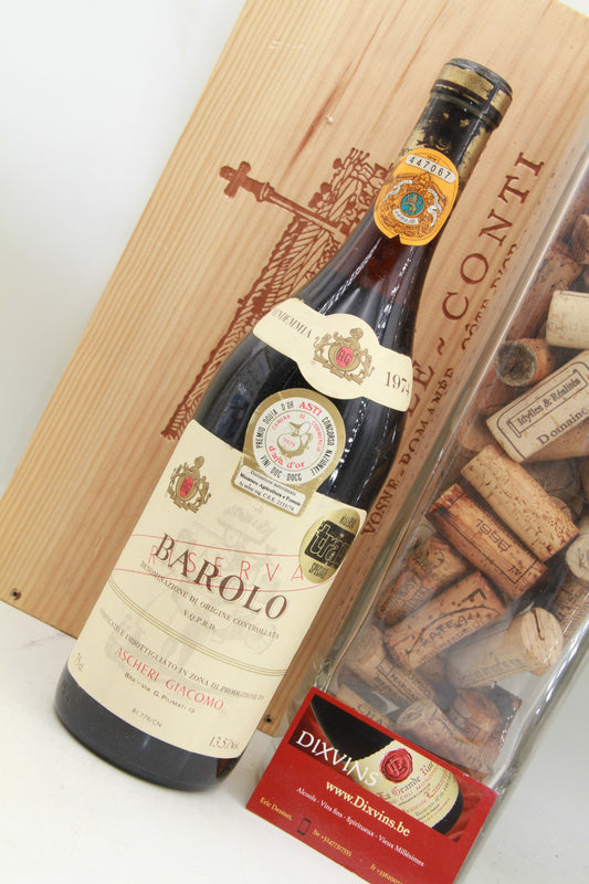 Barolo Riserva Ascheri Giacomo 1974