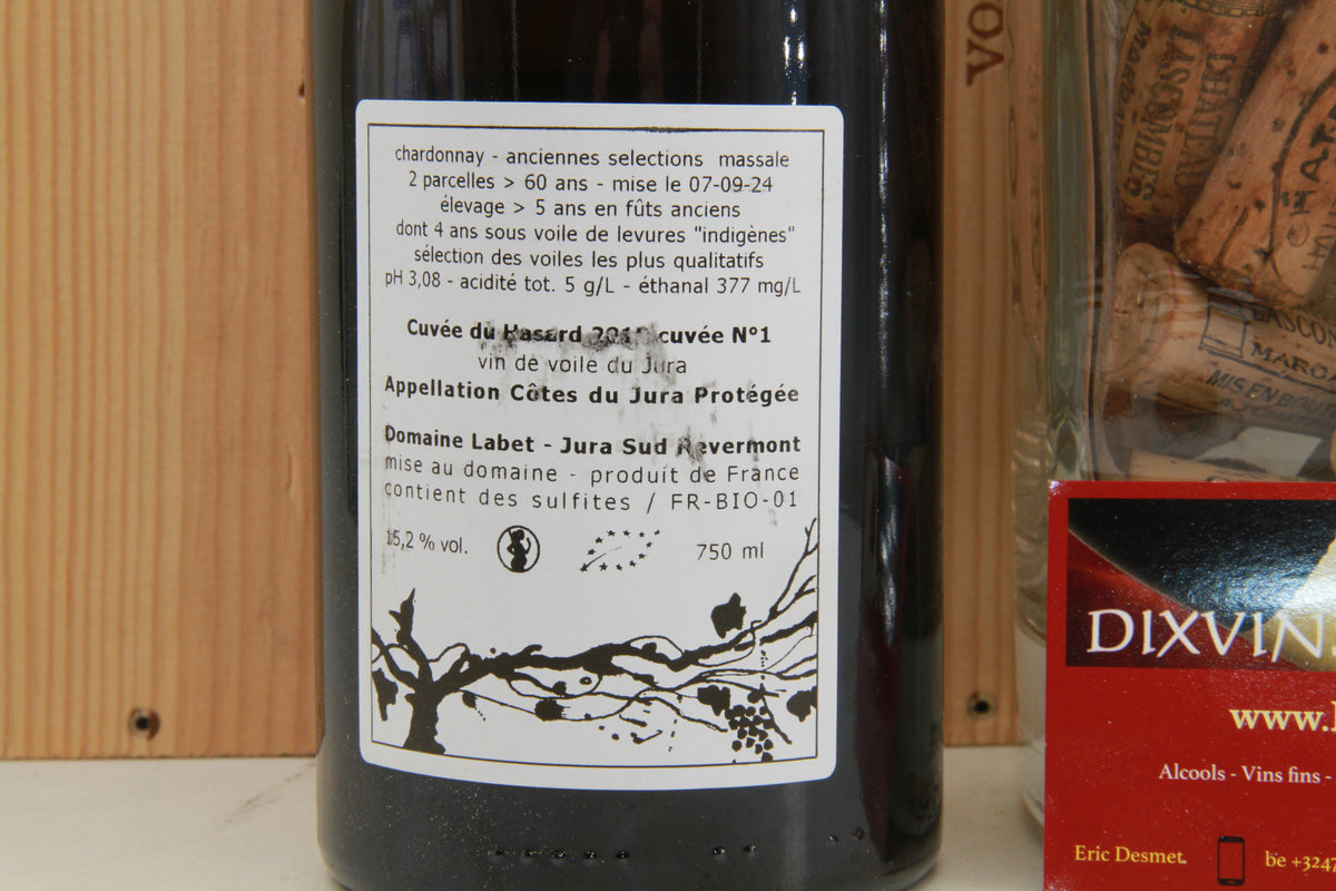 Chardonnay du Hasard  - Domaine Labet  2018   75cl