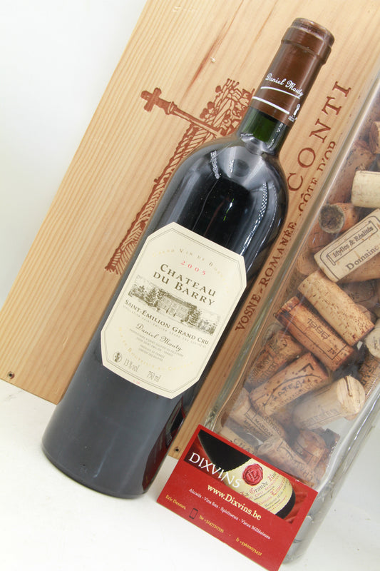 Chateau Du Barry - Saint-Émilion Grand Cru   2005.     75cl
