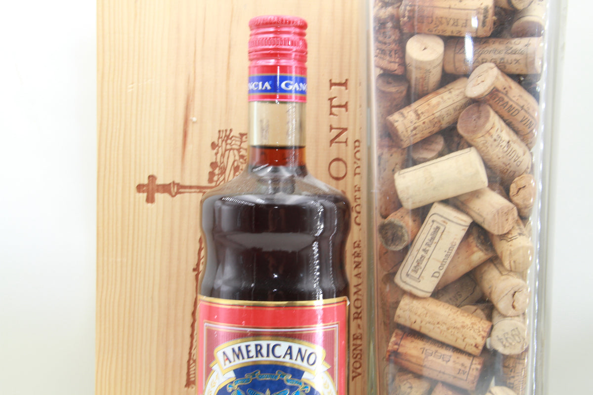 Americano Gancia  ancienne bouteille des années 2000