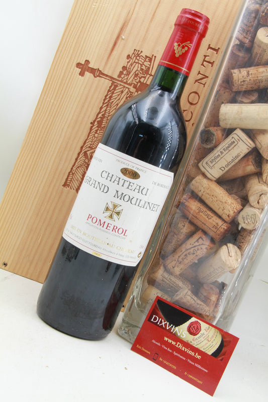 Chateau Grand Moulinet  Pomerol. 2000