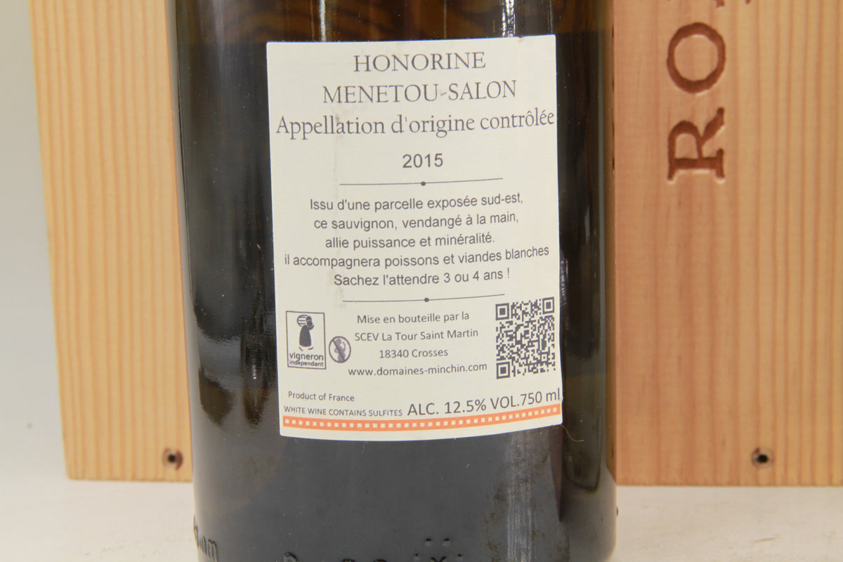 La Tour Saint-Martin Honorine.     Menetou Salon.     2015
