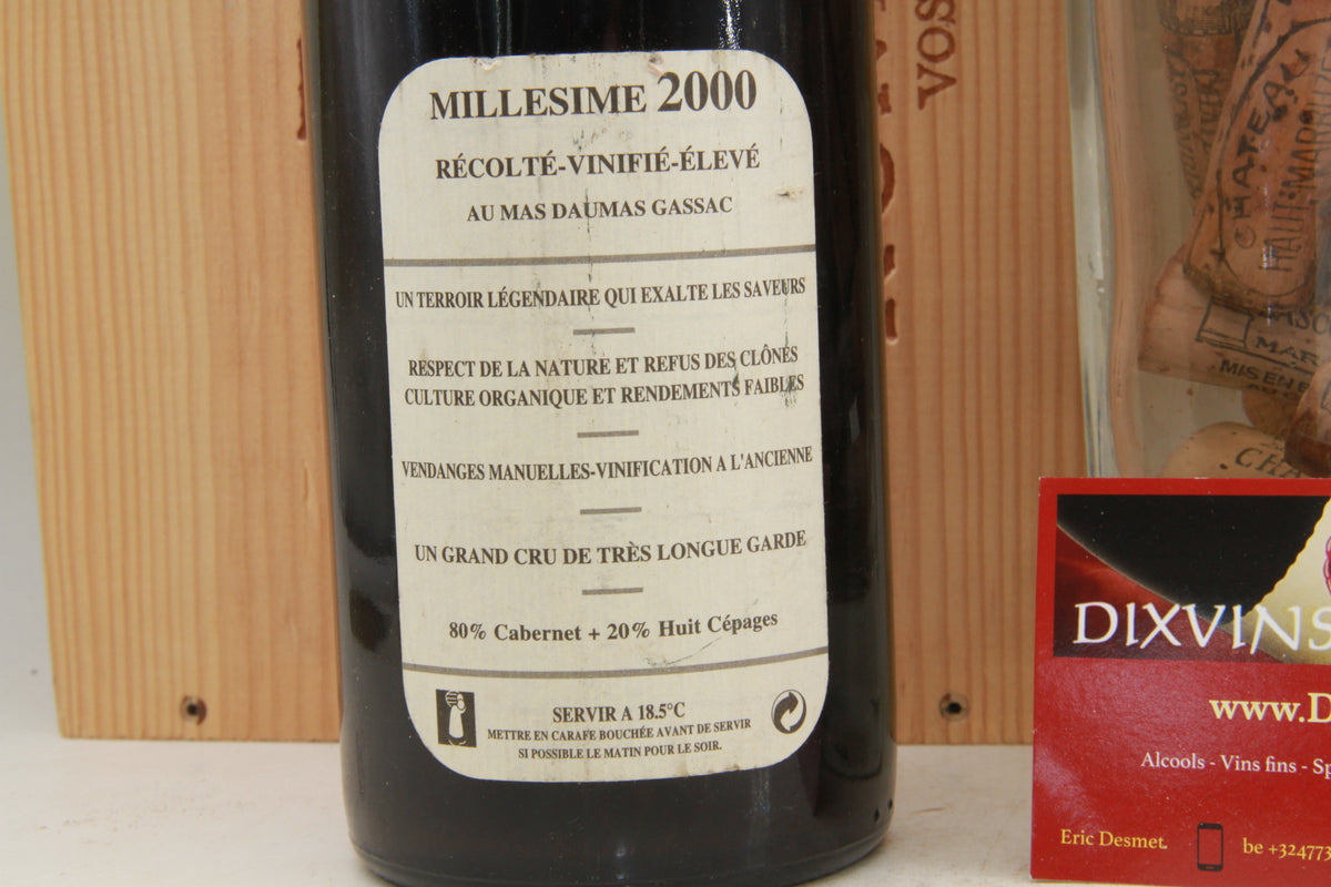 Mas De Daumas       2000   Languedoc.    rouge