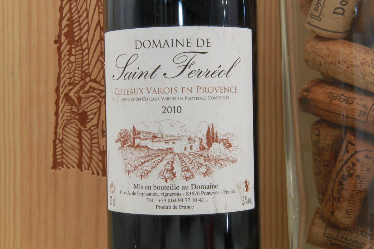 Provence rouge   Domaine Saint Ferréol.  2010