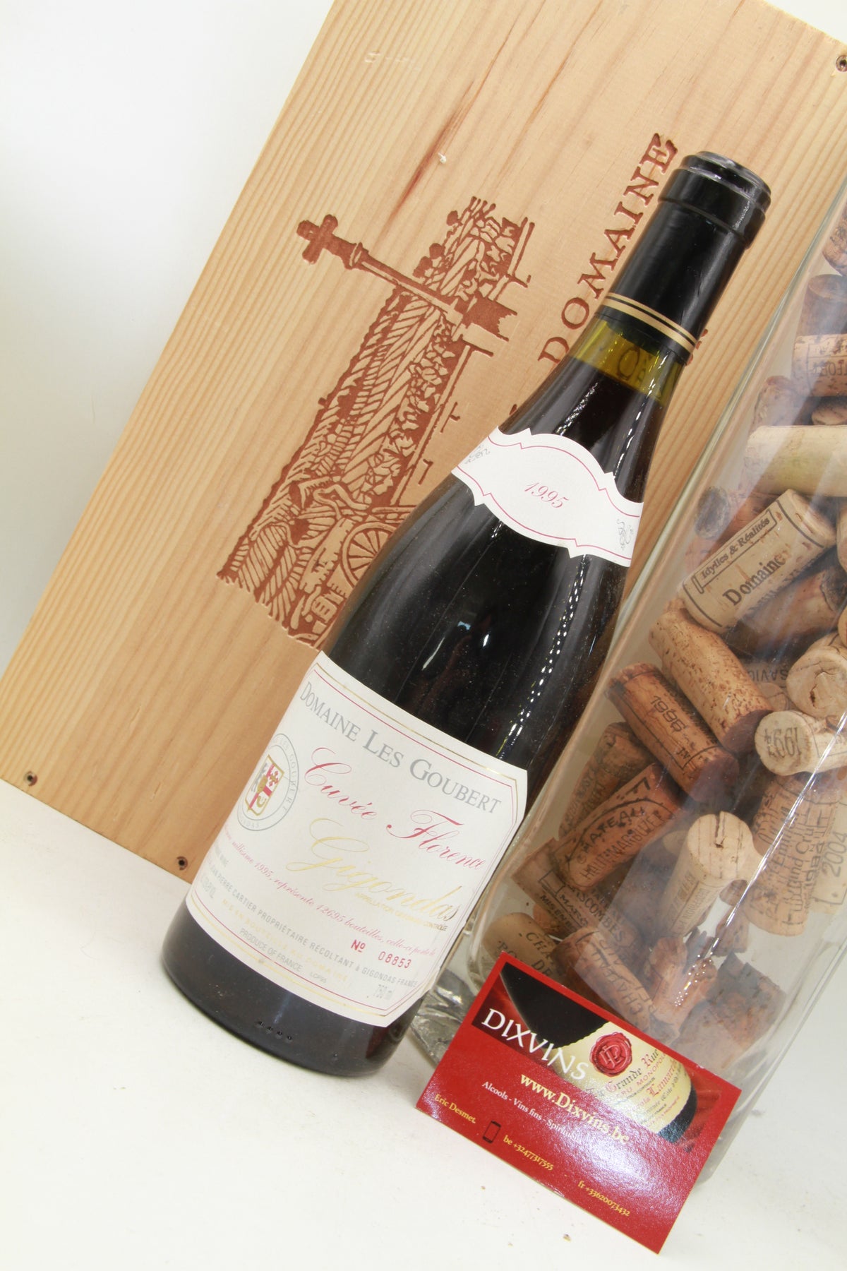 Gigondas   Cuvée Florence       Domaine Les Goubert  JP Cartier   1995
