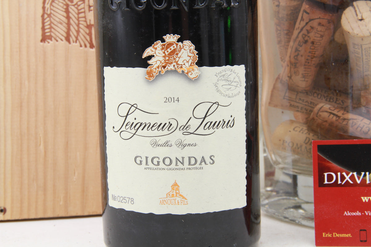 Gigondas  Seigneur de Lauris    Arnoux & Fils.       2014