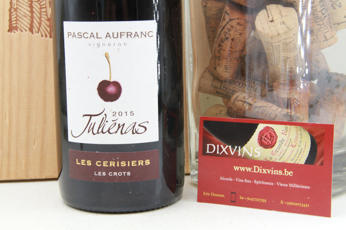 Julienas   Les Cericiers  les Crots  Pascal Aufranc     2015