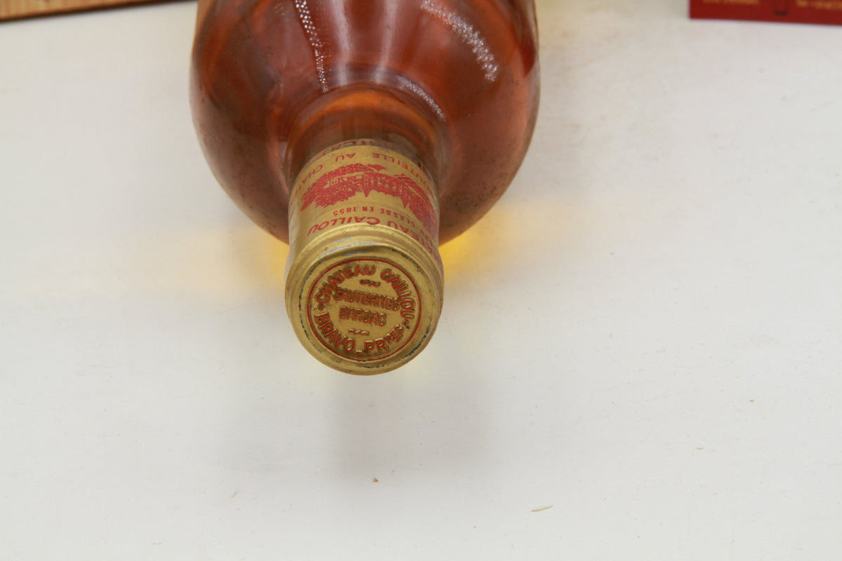 Chateau Caillou. Grand Cru Classé   Sauternes.  1985