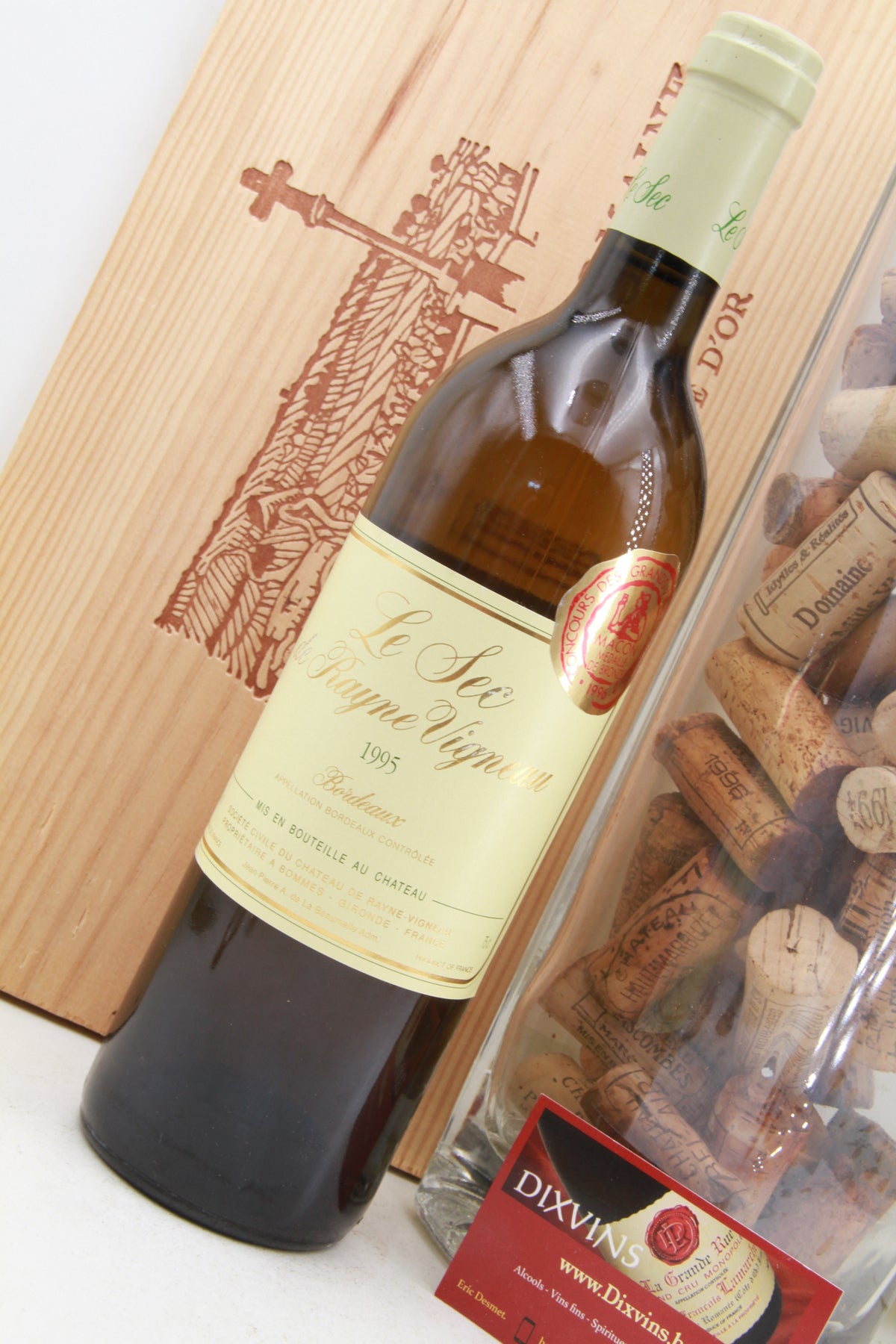 Le Sec de Rayne Vigneau     Bordeaux blanc    Chateau Rayne Vigneau    1995