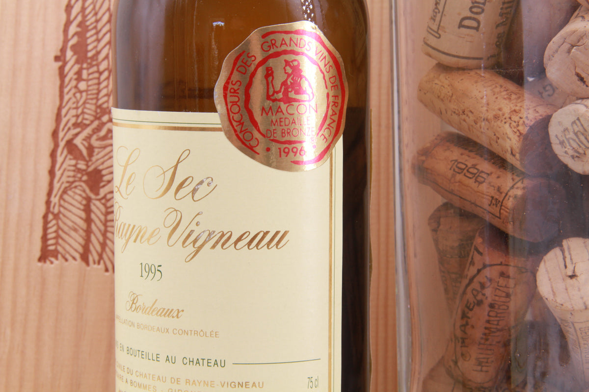 Le Sec de Rayne Vigneau     Bordeaux blanc    Chateau Rayne Vigneau    1995