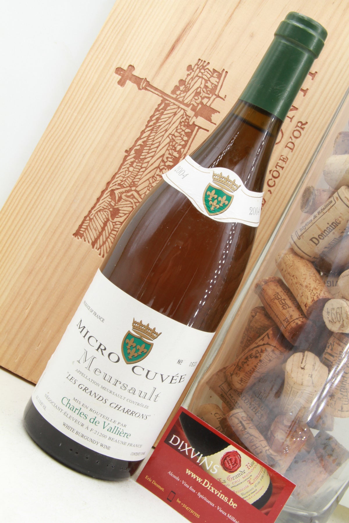 Meursault  Les Grands Charrons  Micro Cuvée   Charles de Vallière.     2004