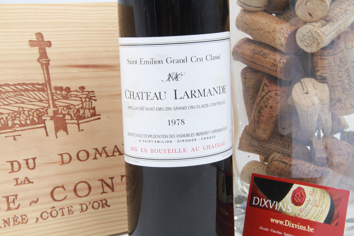 Chateau Larmande   Grand Cru Classé   Saint Émilion    1978