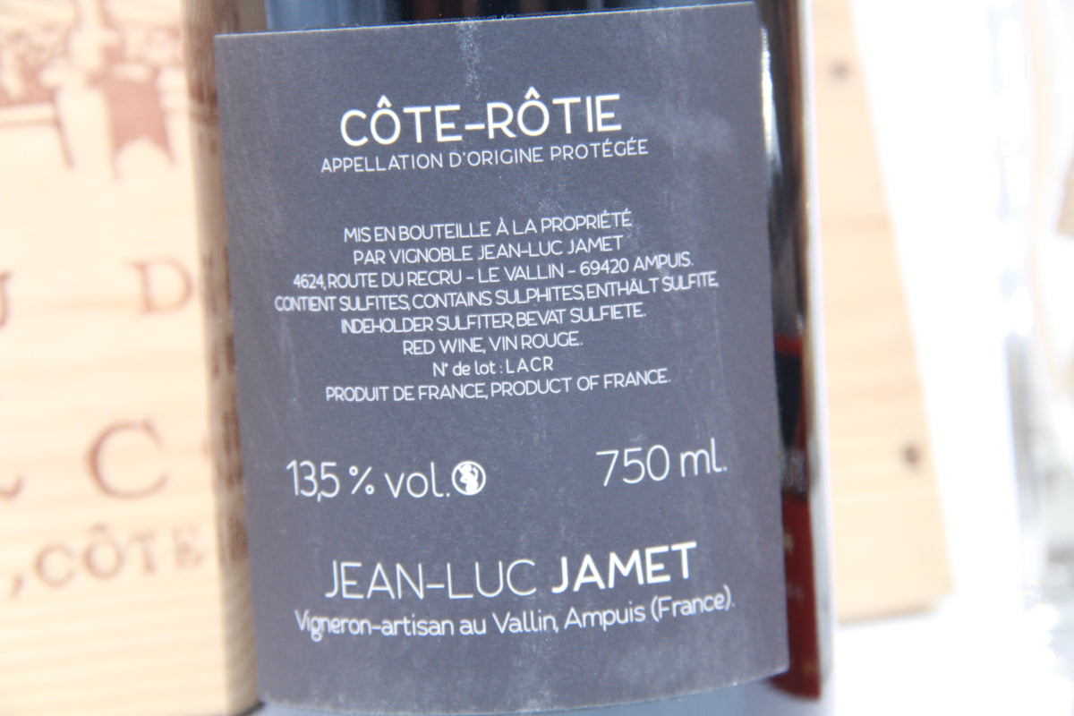 Cote-Rotie    Terrasses   Jean Luc Jamet   2018