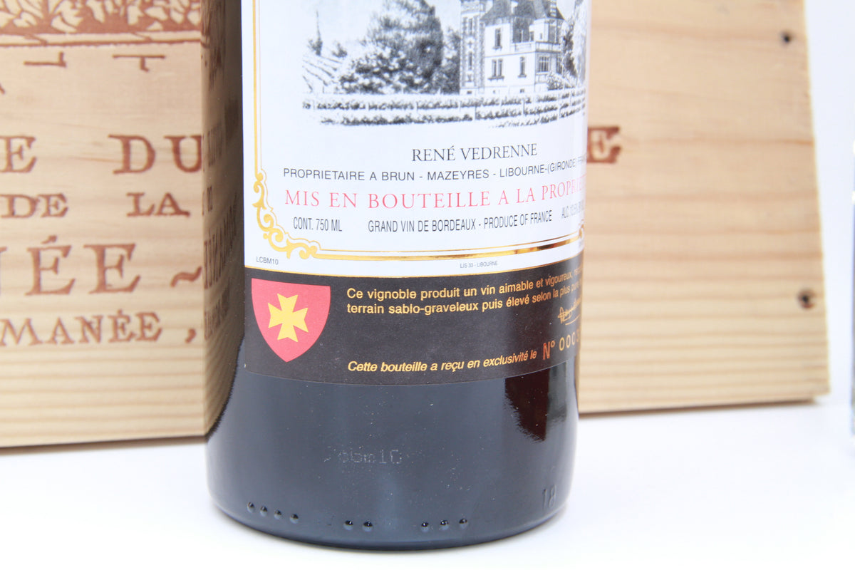 Clos Brun Mazeyres.     Pomerol     2010