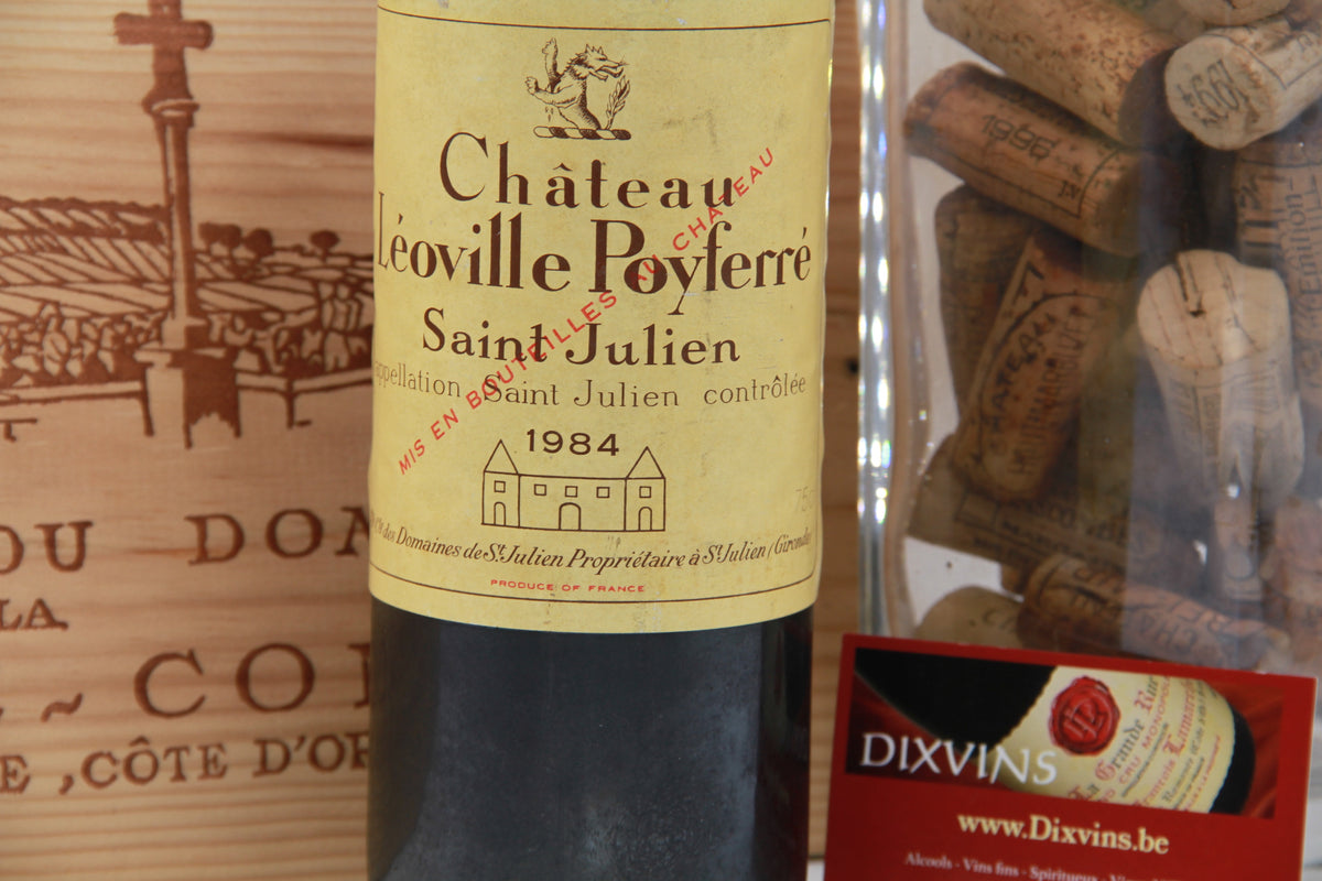 -Chateau  Léoville Poyferré   Grand Cru Classé  Saint-Julien.   1984