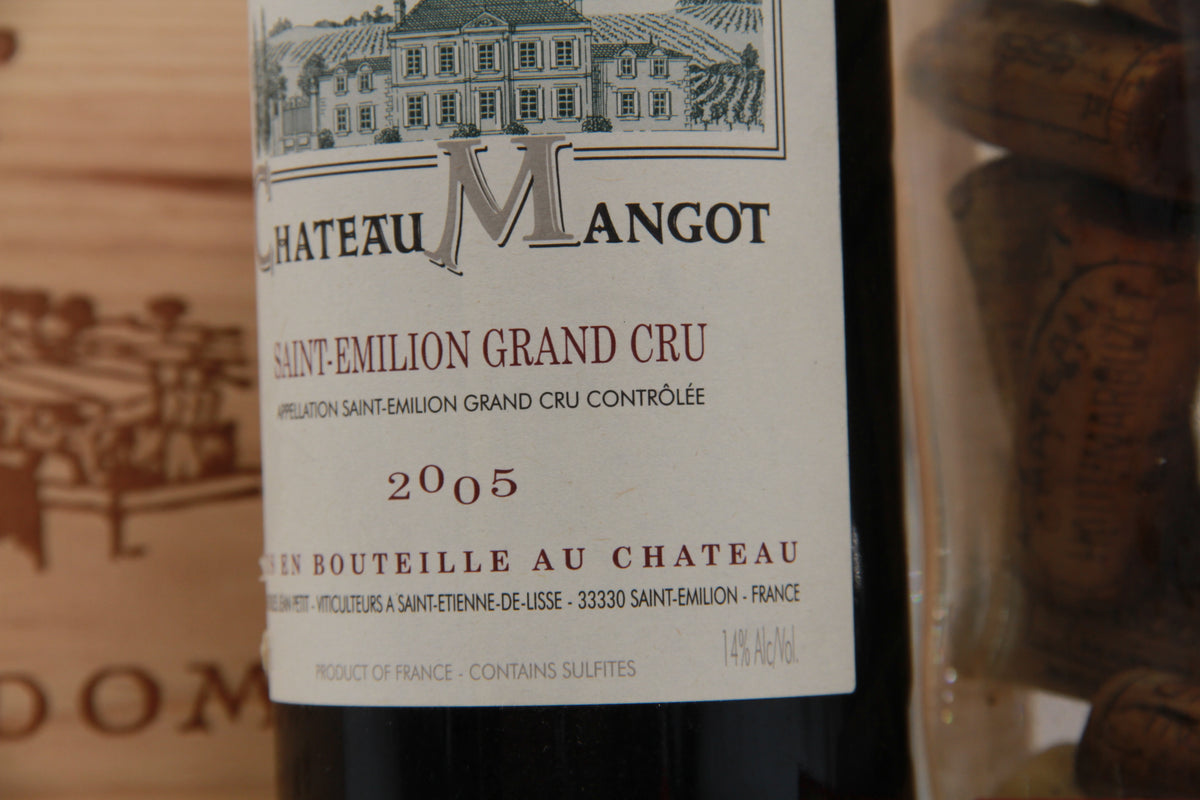 Château Mangot  — Saint-Émilion Grand Cru.     2005