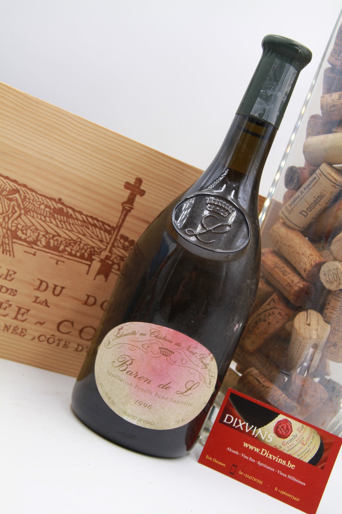 Pouilly Fumé. Baron De L.   Ladoucette    Chateau Du Nozet.  1996